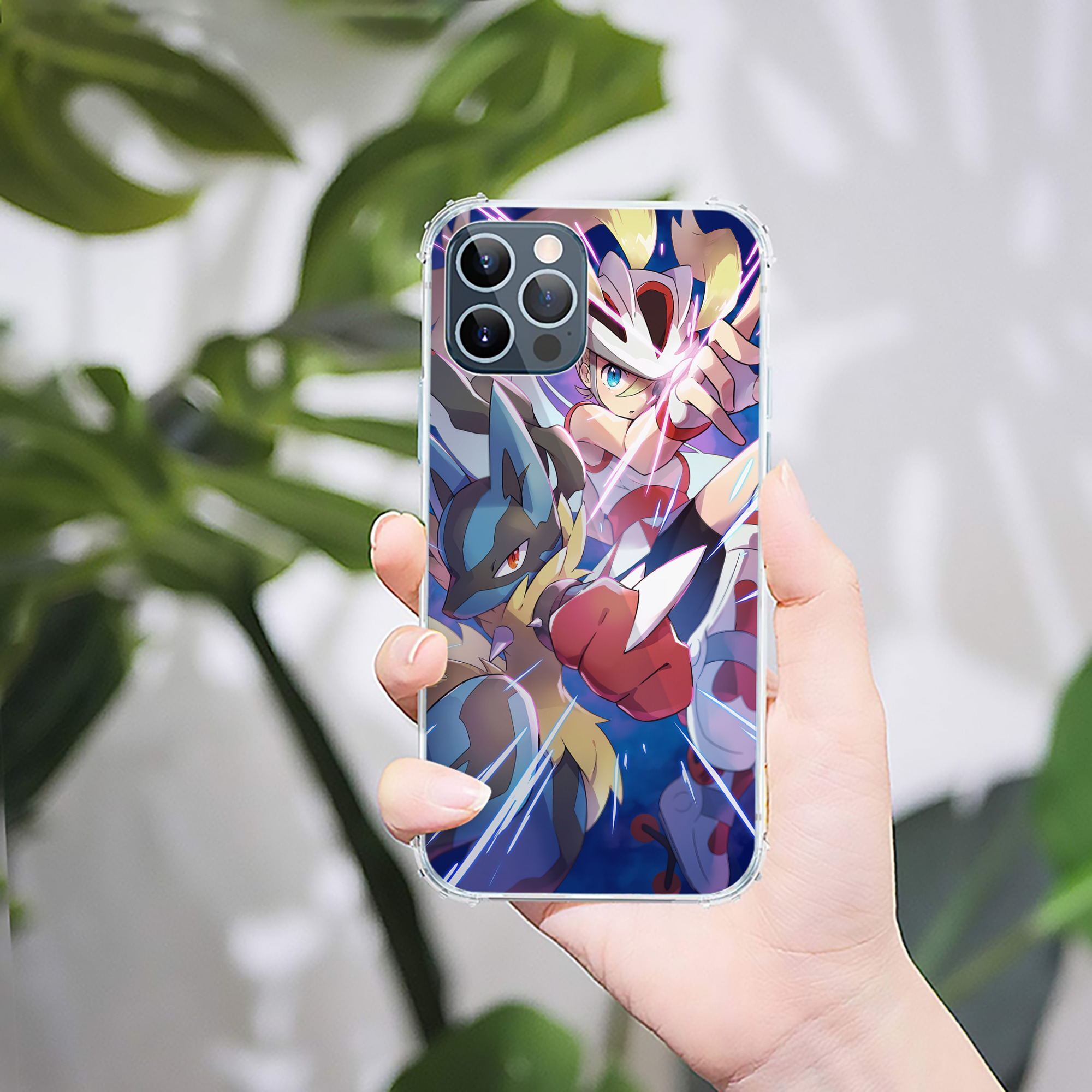 （画像用） ポケットモンスター Pokémon 【iPhone 12シリーズ対応】透明スマホケース（クリアソフトケース）